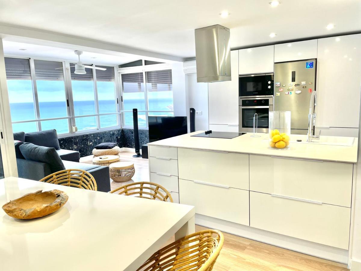Апартаменты Atico Duplex Playa De Gandia A 1Ra Linea De Playa Экстерьер фото
