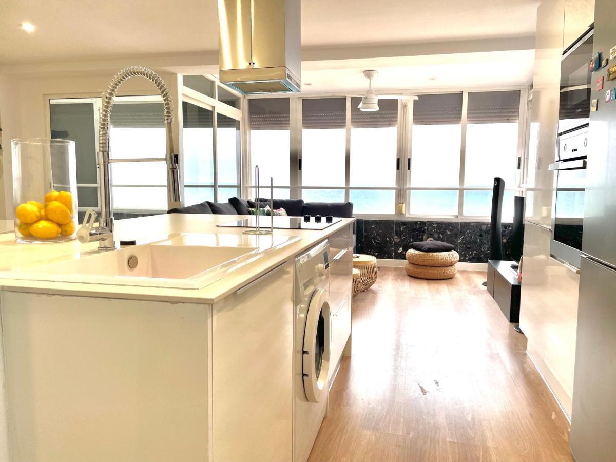 Апартаменты Atico Duplex Playa De Gandia A 1Ra Linea De Playa Экстерьер фото