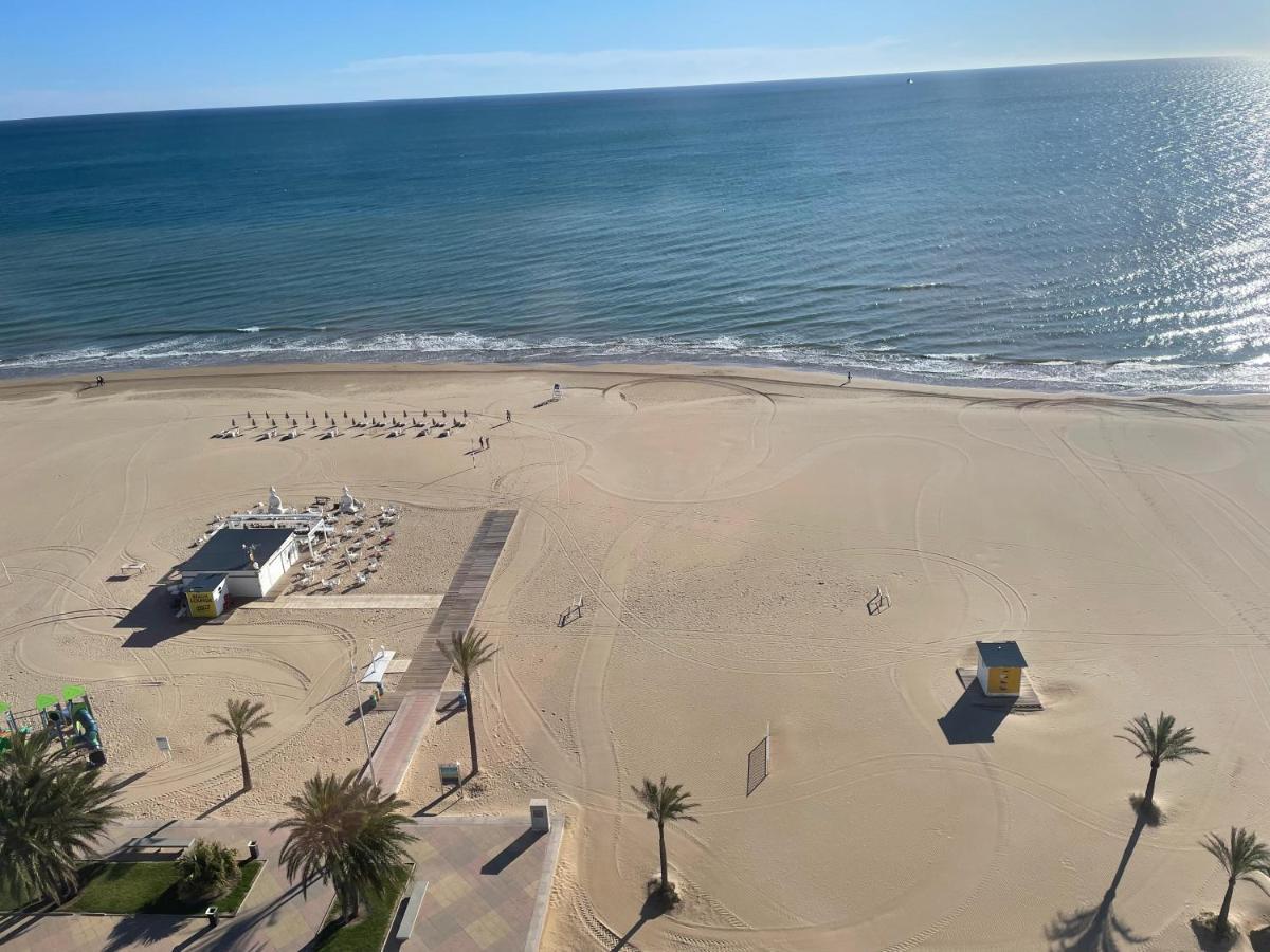Апартаменты Atico Duplex Playa De Gandia A 1Ra Linea De Playa Экстерьер фото