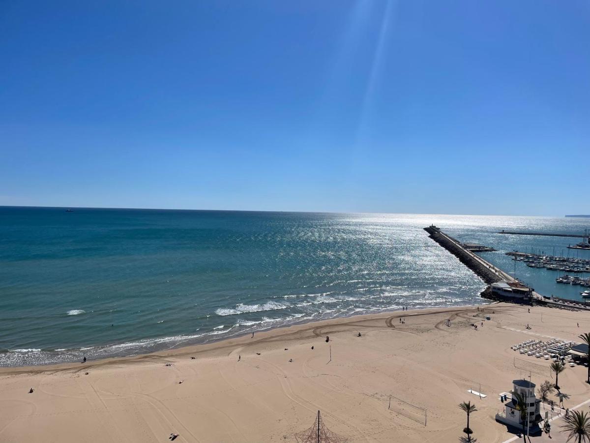 Апартаменты Atico Duplex Playa De Gandia A 1Ra Linea De Playa Экстерьер фото