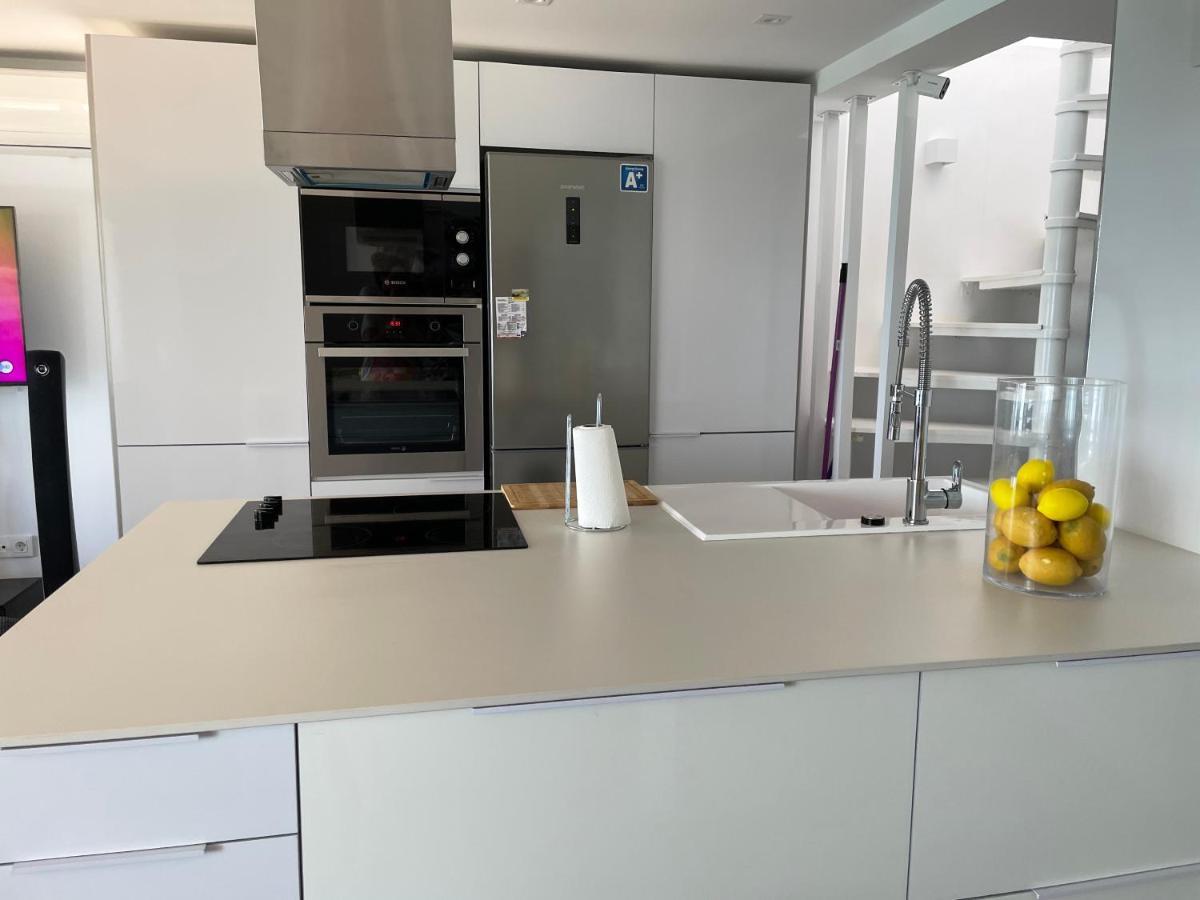 Апартаменты Atico Duplex Playa De Gandia A 1Ra Linea De Playa Экстерьер фото