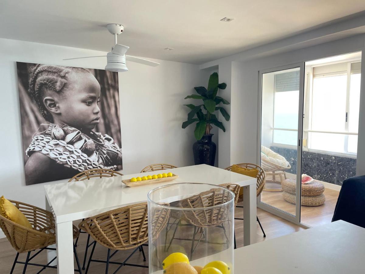 Апартаменты Atico Duplex Playa De Gandia A 1Ra Linea De Playa Экстерьер фото